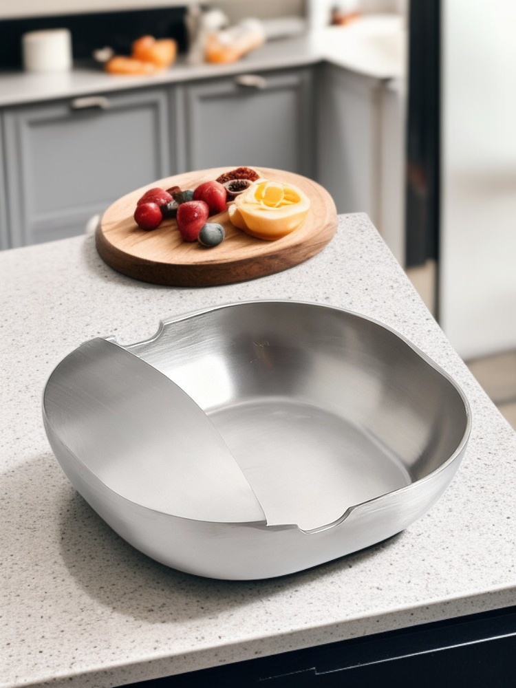 Stovetop spoon rest with stainless steel design
