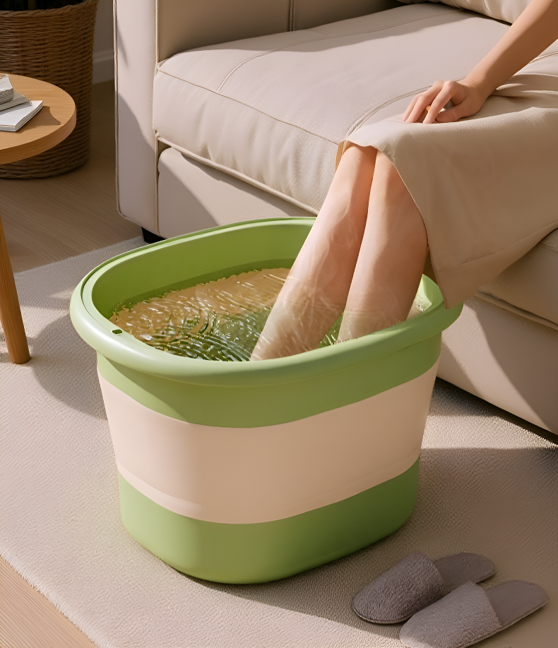 튼튼한 접이식 족욕조 소재
