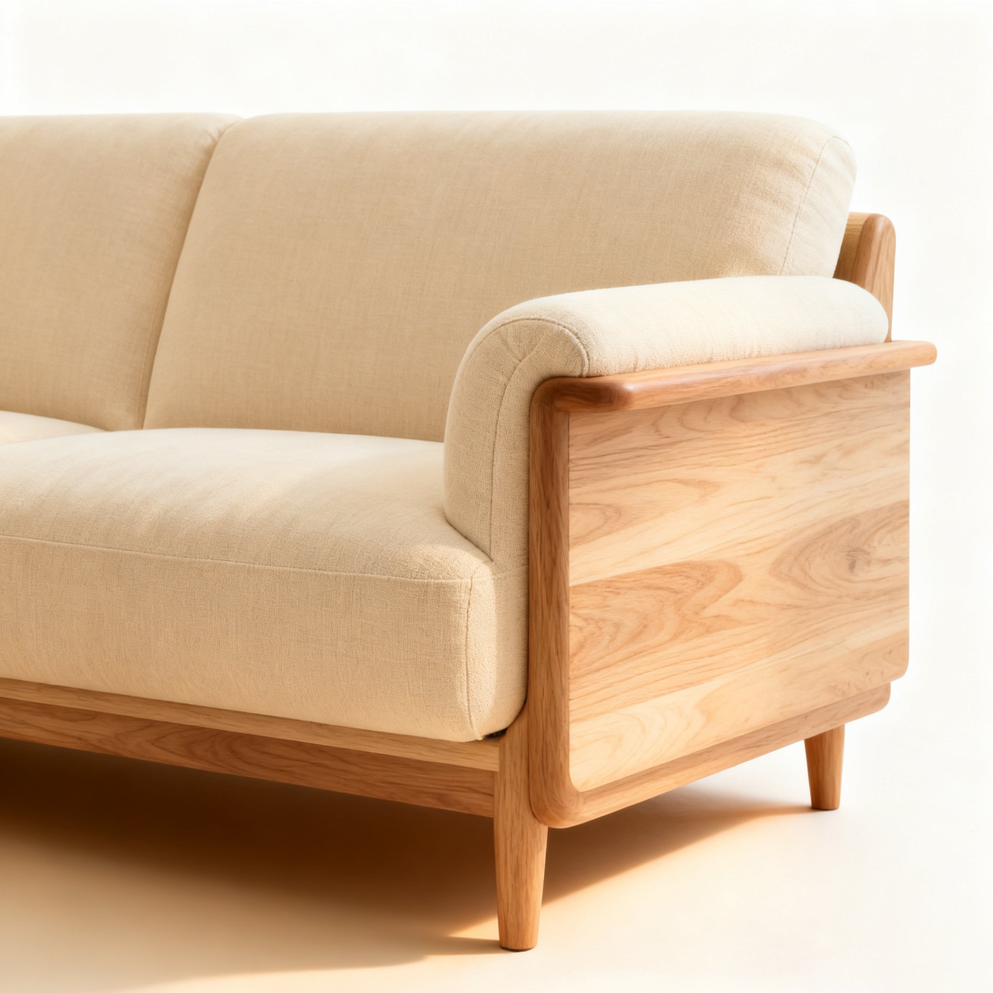 Modernes Sofa für zwei Personen im Wohnzimmer