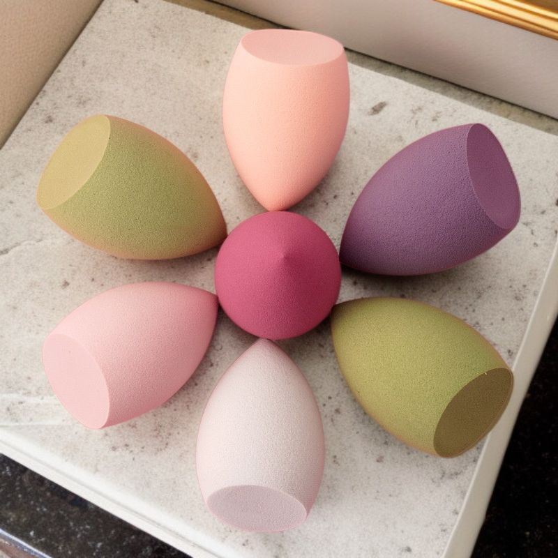 메이크업 스펀지 파우더 퍼프 달걀형 메이크업 퍼프