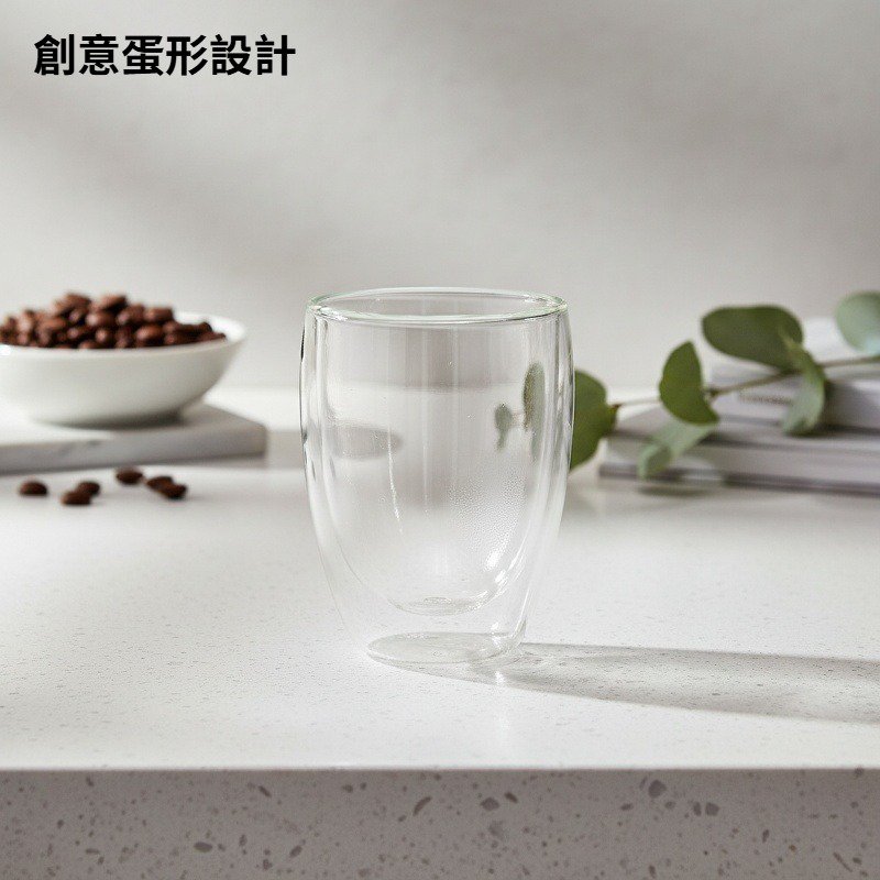 Creative egg-shaped thickened water cup