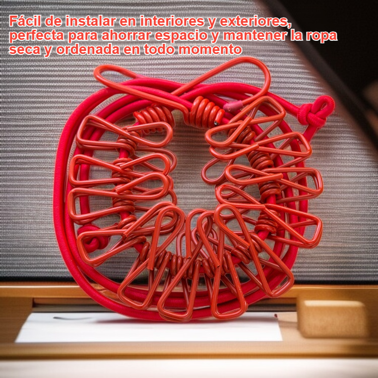 Cuerda para secar la colcha