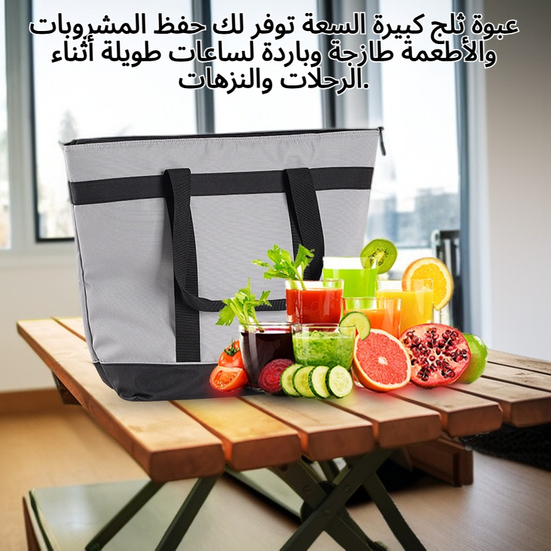 عبوة ثلج كبيرة السعة