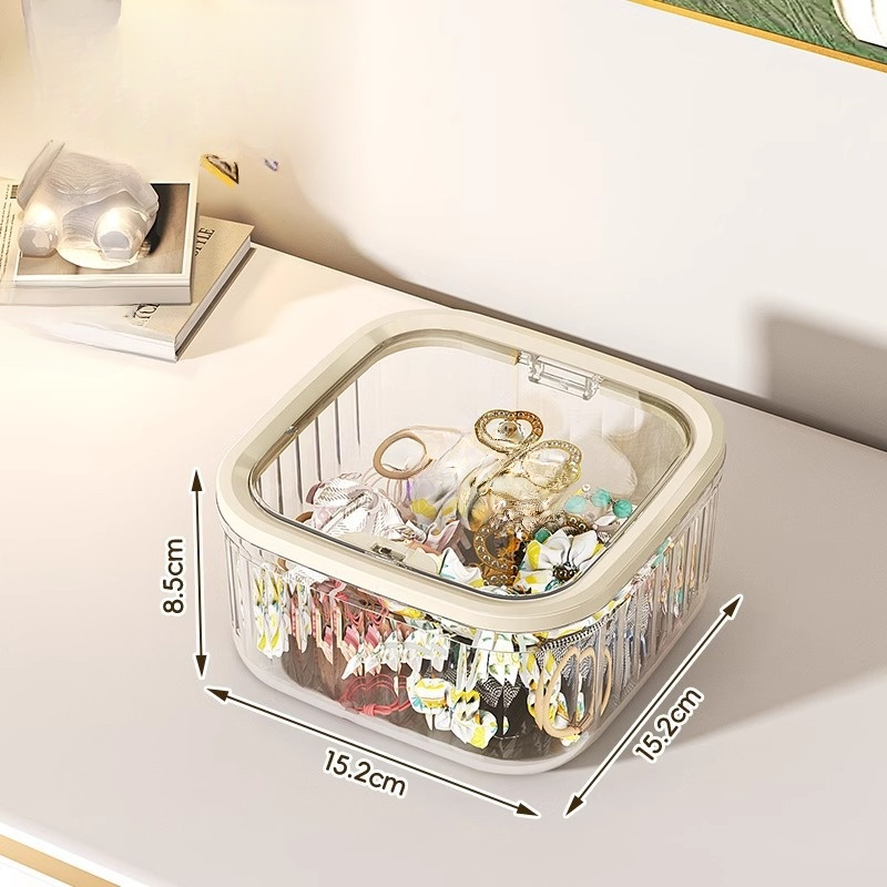 Desktop Hair Accessories Organizer Box