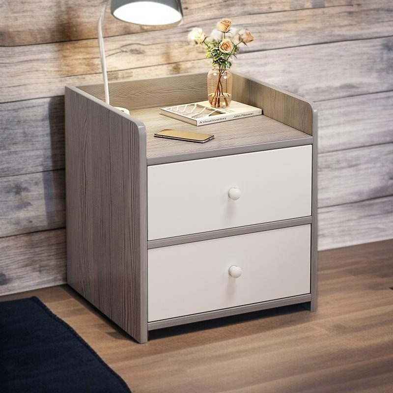 Table de chevet de rangement simple, petite étagère de chevet, armoire de rangement de chevet