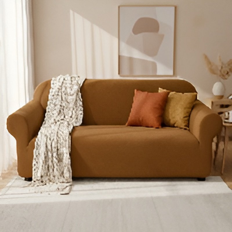 Waterproof Stretch Sofa Cover, Plain Design, Chaise Lounge Combination Sofa Protector