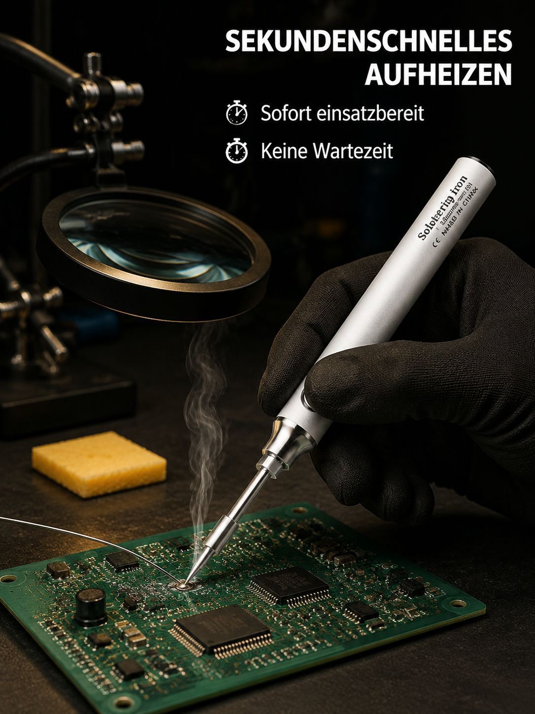 Mini-Lötkolben mit ergonomischem Design