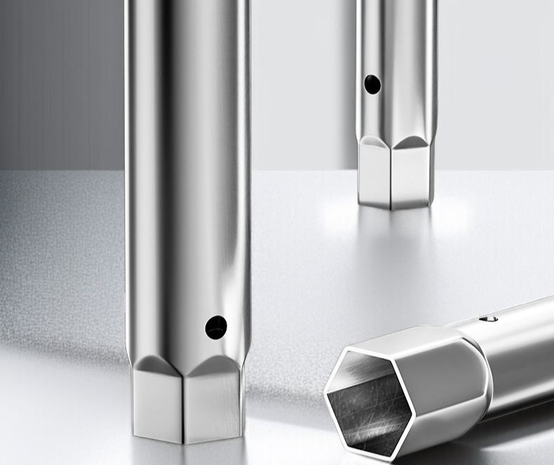 주방위 듀얼 워터프루프 렌치 내육각 방수꼭지 탈부착 에너지 절약 공구 소켓 렌치와 듀얼 렌치는 모두 주방위 방수 공구로 탈부착 설치 에너지 절약 등의 작업에 사용할 수 있다