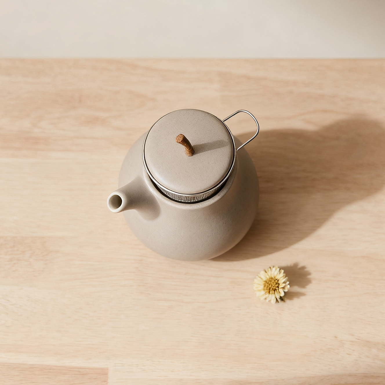 엘레강스 세라믹 티팟