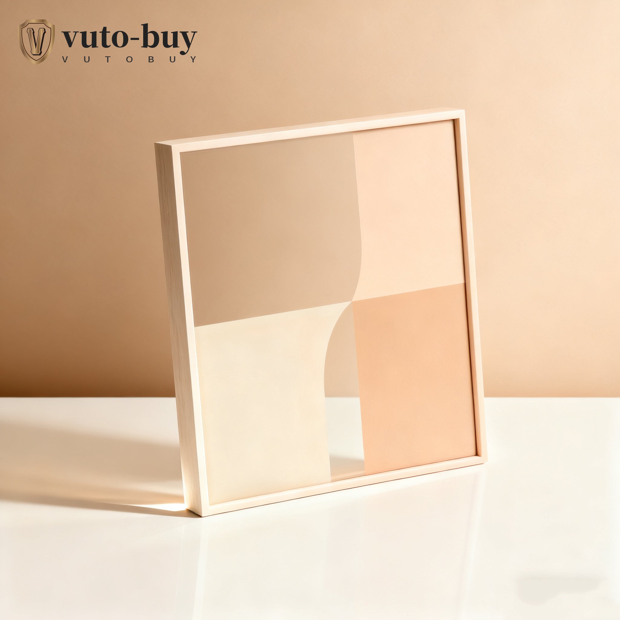 ภาพวาดอะคริลิคสีสันสดใสสไตล์โมเดิร์น