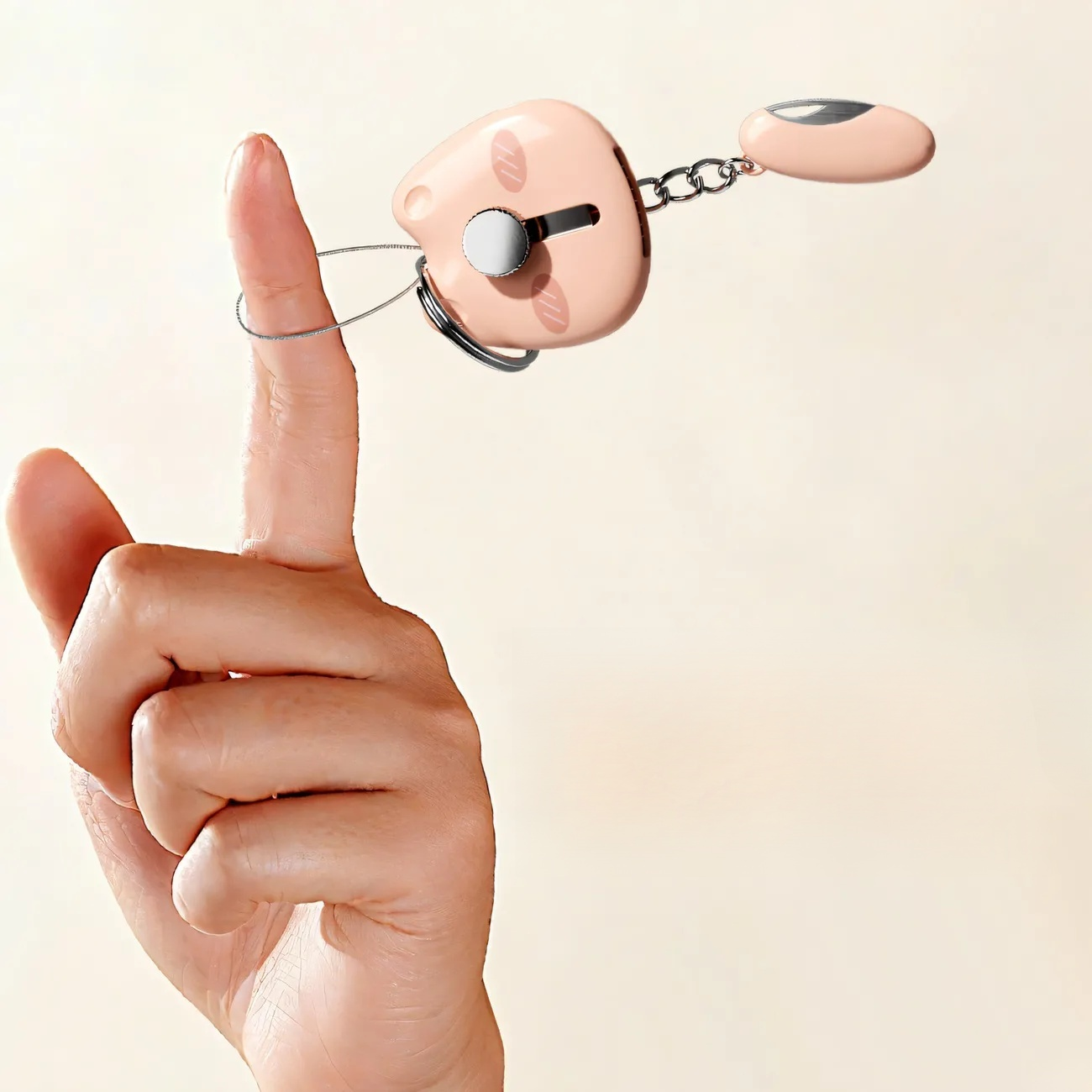 創意多功能鑰匙扣削皮器