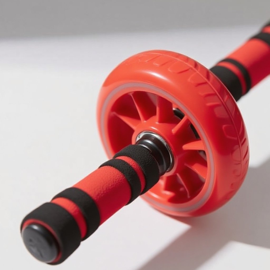 무소음 자동 회전 복근운동기 전체 이미지