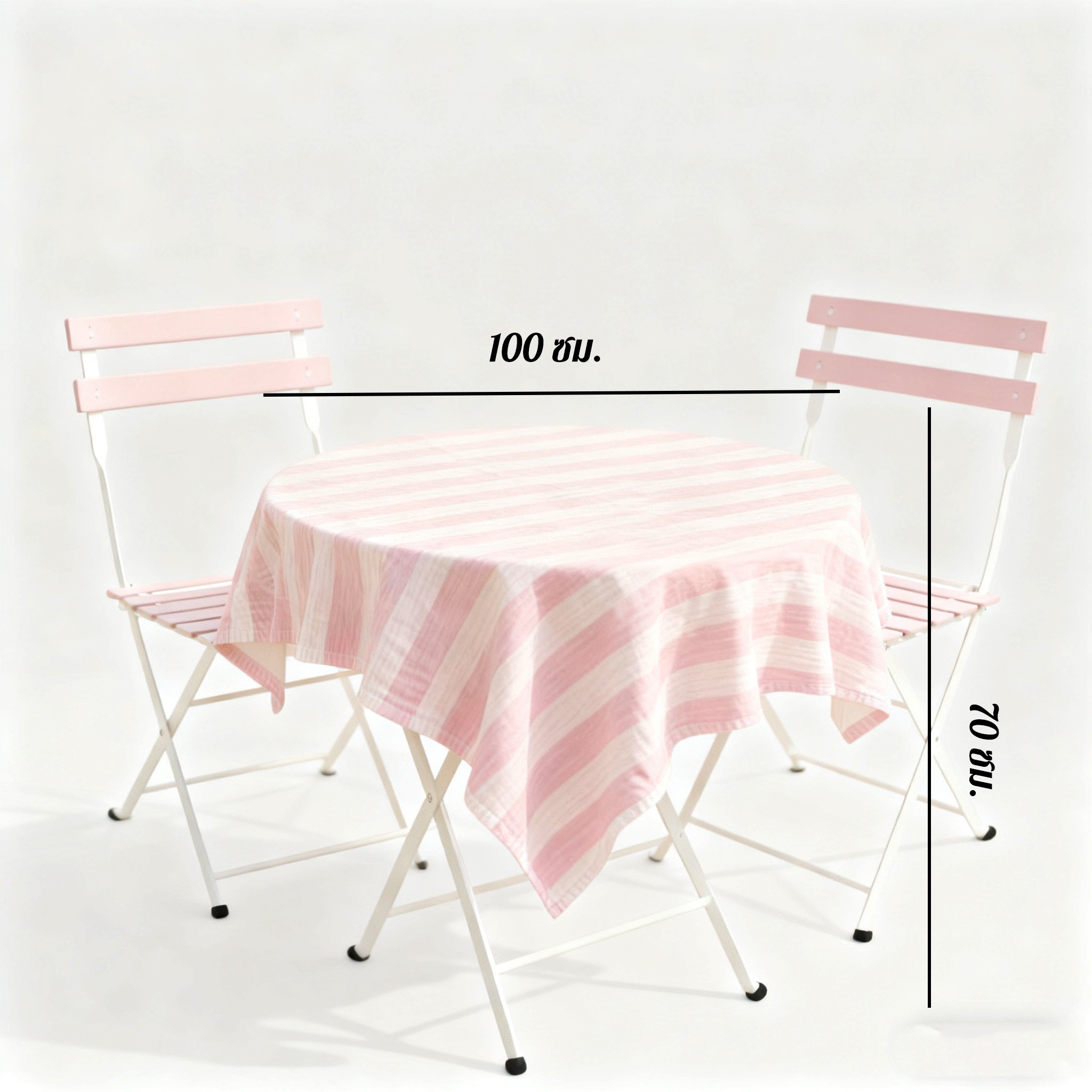 โต๊ะกลางแจ้งสไตล์ครีมมี่ เหมาะสำหรับพื้นที่นอกบ้าน