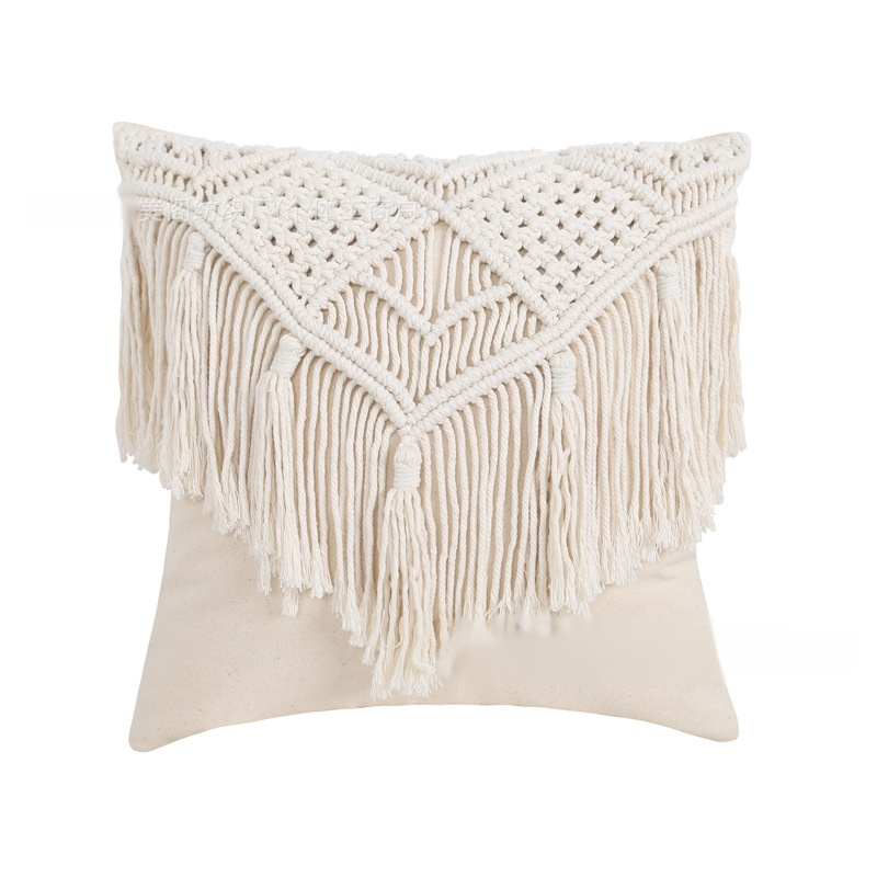 Woven Cotton Rope Pillowcase