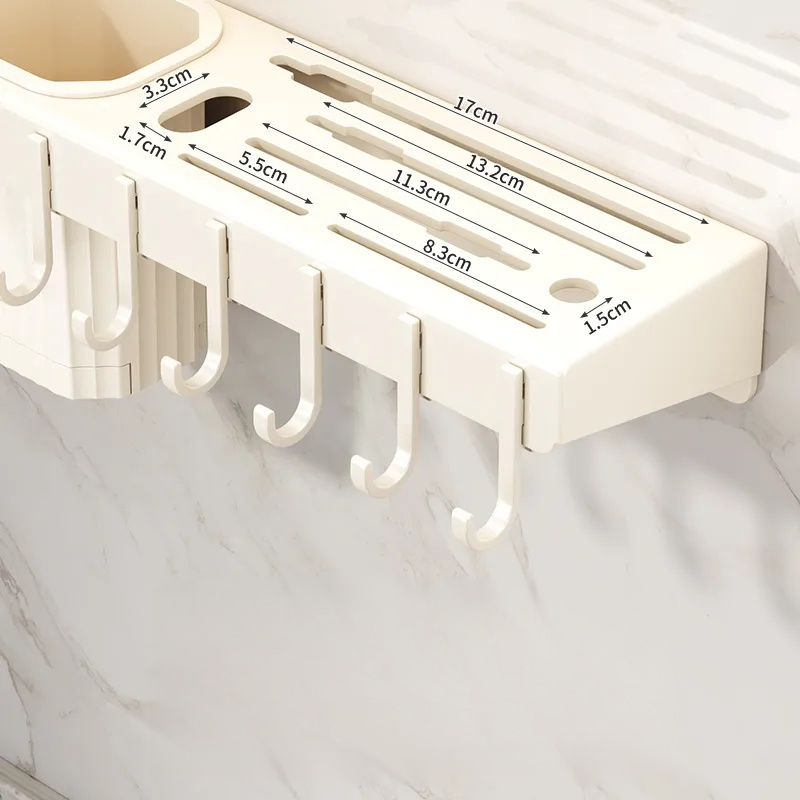 Kitchen wall-mounted knife rack