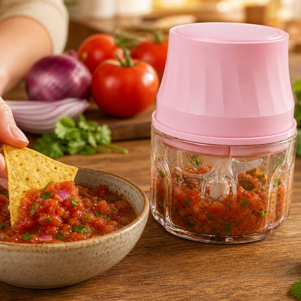 Home Small Cooking Machine Garlic Beater Meat Grinder Electric Kitchen Garlic Puree Garlic Beater