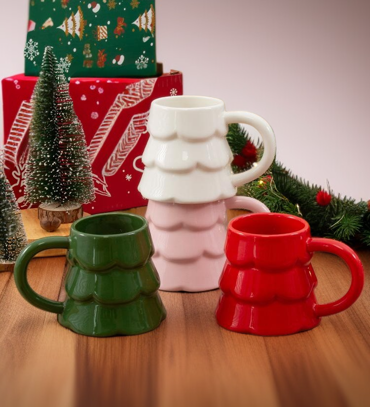 기념일을 위한 커플 세라믹 머그