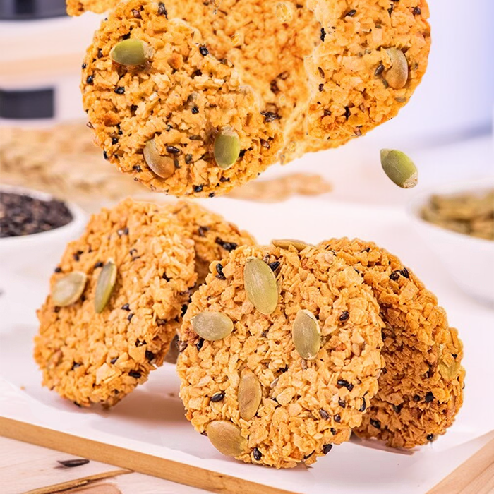 パンプキンシードオートミールクリスプ