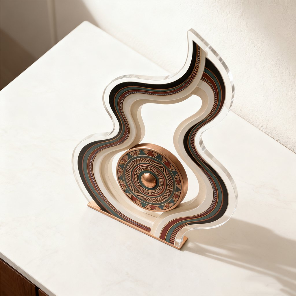 감각적인 디자인의 데스크 장식품 디테일