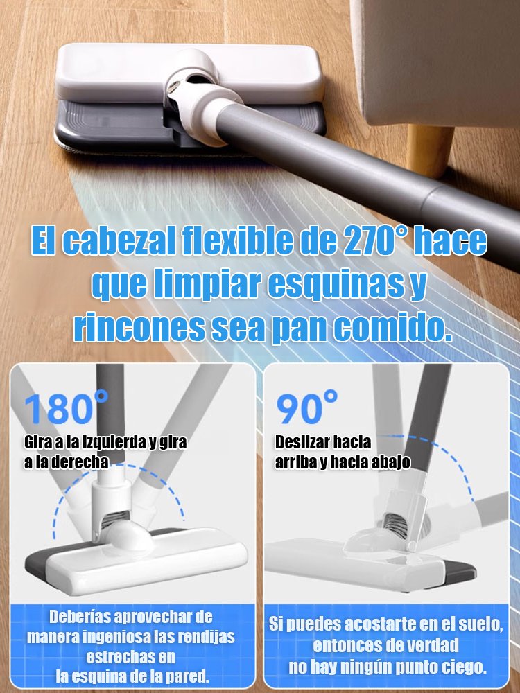 【Nueva versión mejorada potente】Máquina inalámbrica de mano para aspirar, fregar y eliminar ácaros e