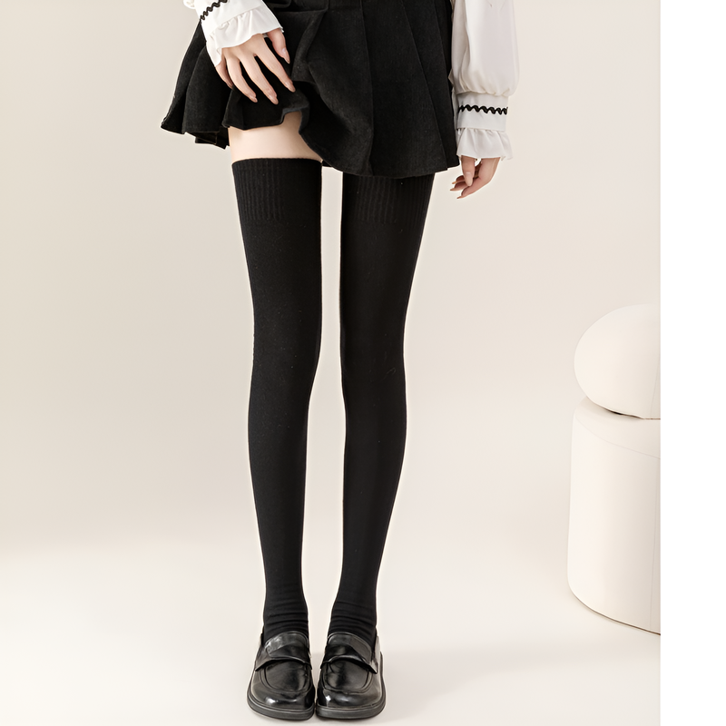 Autumn/Winter extra-long thigh-high socks