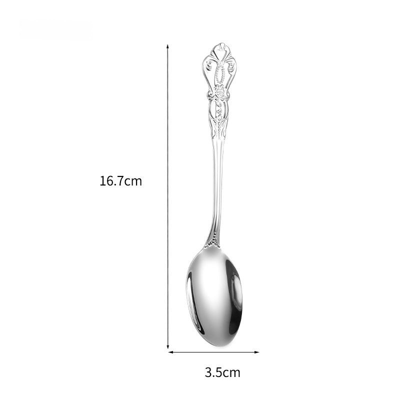 Vintage Gold Stainless Steel Flatware Set
