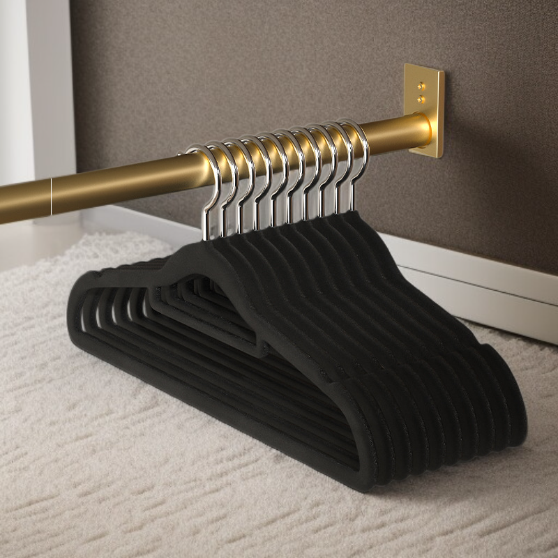 벨벳 자국 없는 정리 옷걸이
