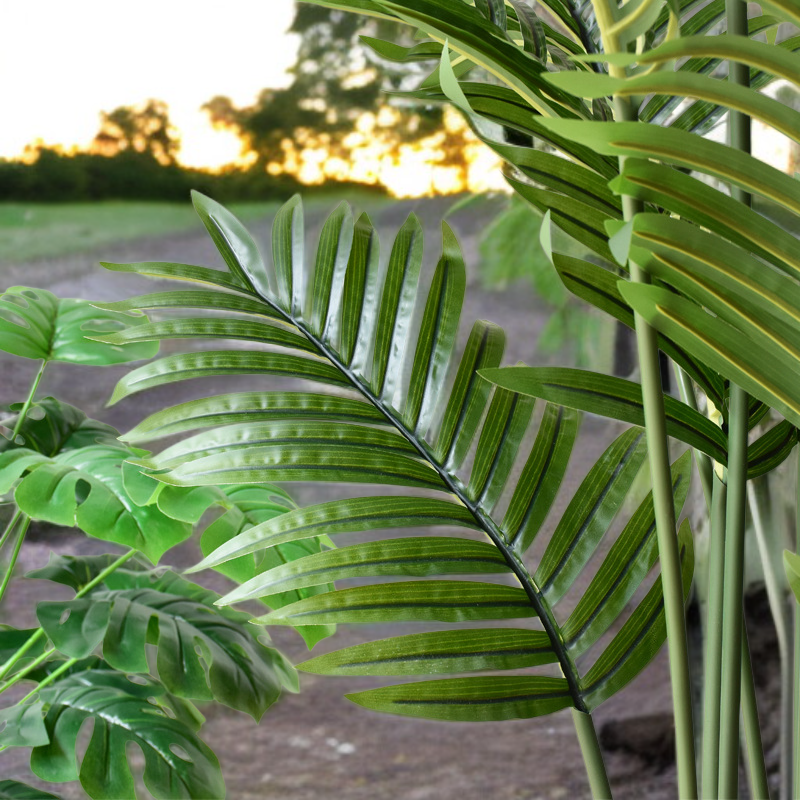 室内大型フロアデコレーション フェイクモンステラ鉢植え