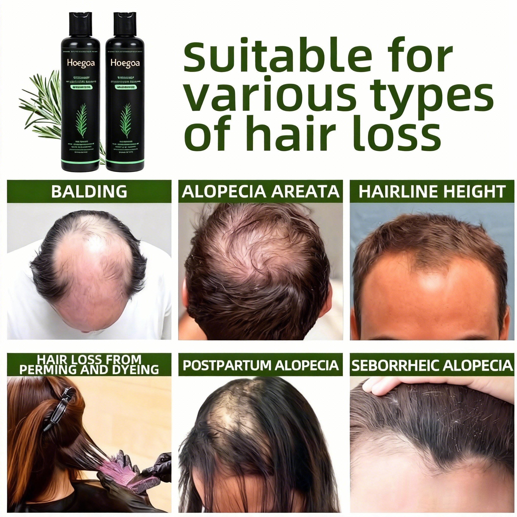 Organic Rosemary Hair Growth shampoo