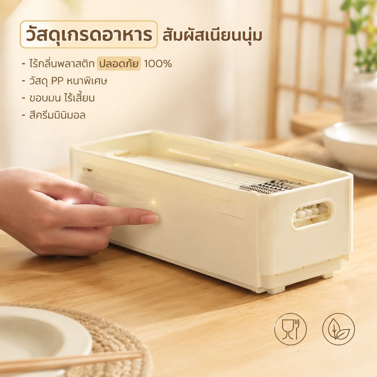 กล่องจัดเก็บอเนกประสงค์สำหรับตู้ครัวในบ้าน