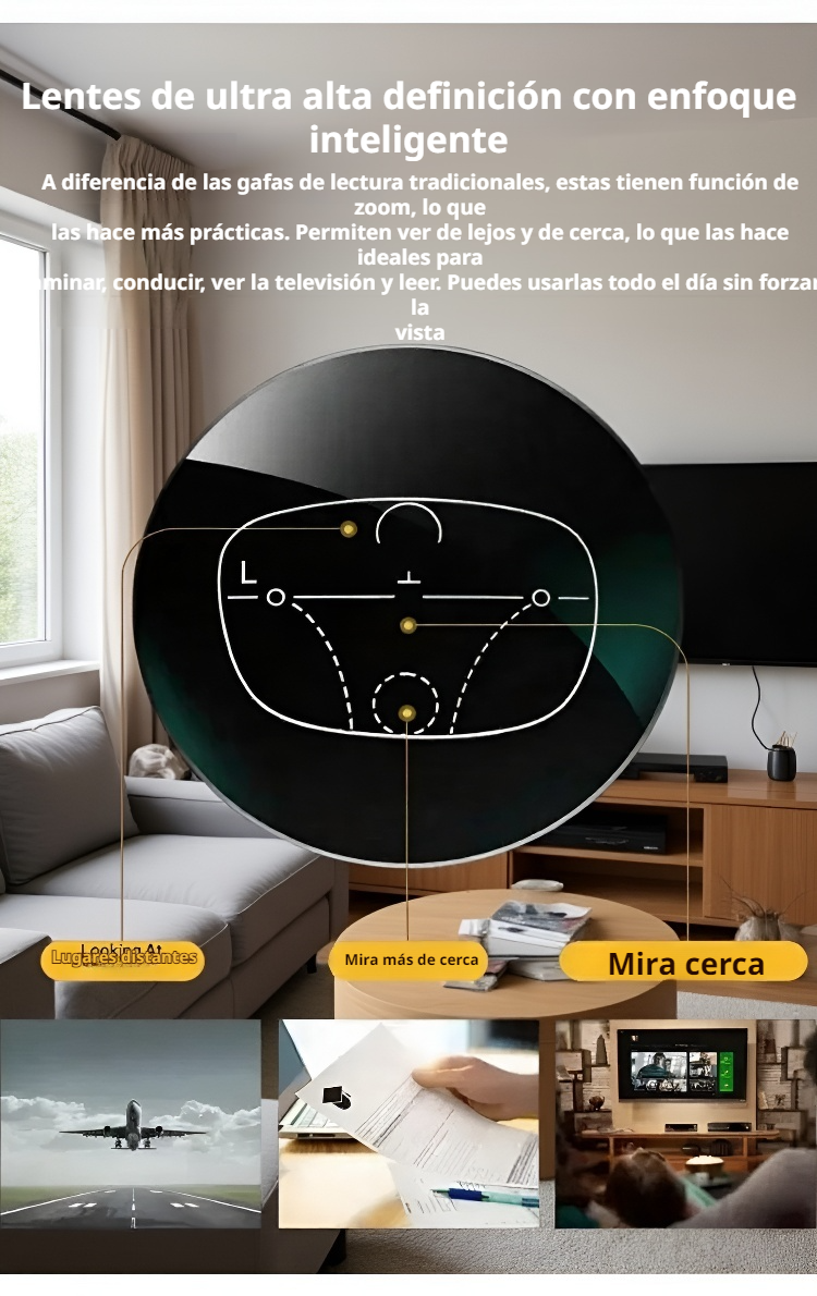 Estilo y tecnología en gafas de lectura