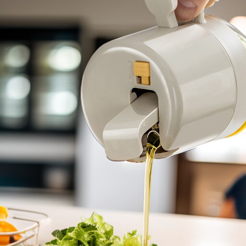 Glass Oil Spray Bottle for Kitchen Home Use