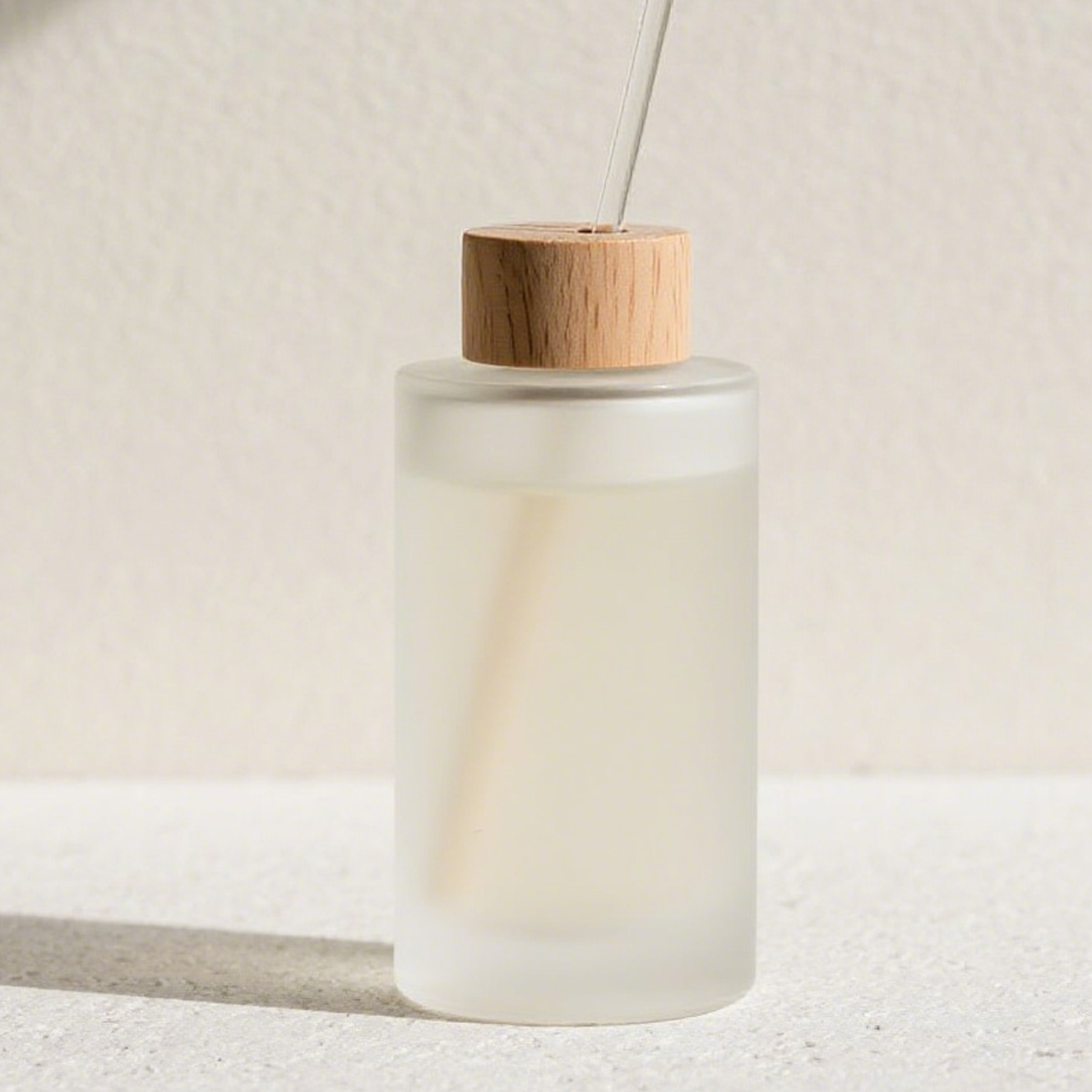 Botella de aromaterapia con difusor de piedra de ratán natural (2 botellas)