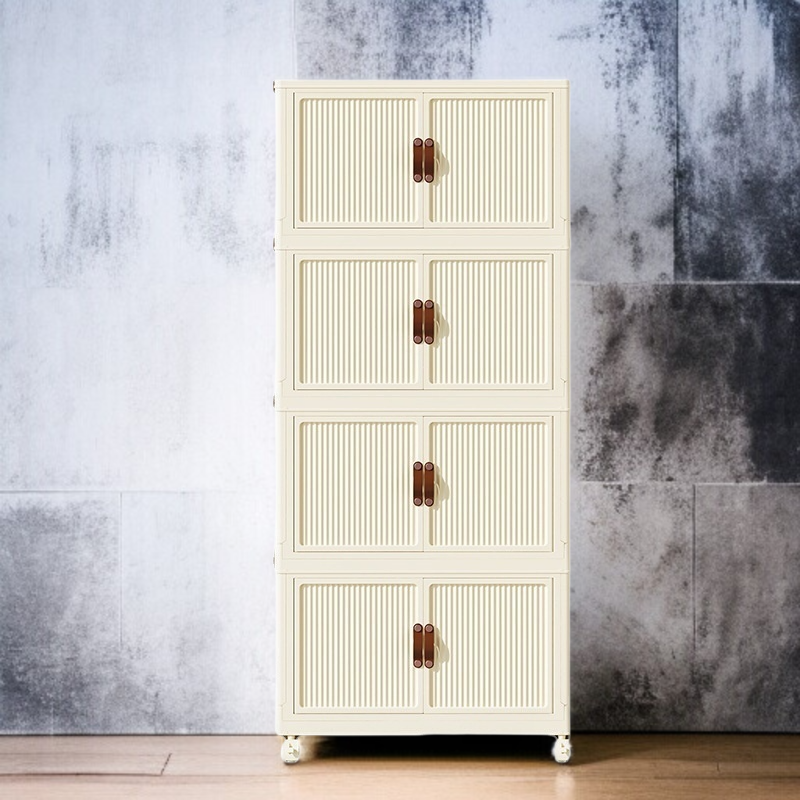 가정용 라지 접이식 수납함 선반 정리함 간식 수납장 사물함 장난감 수납함