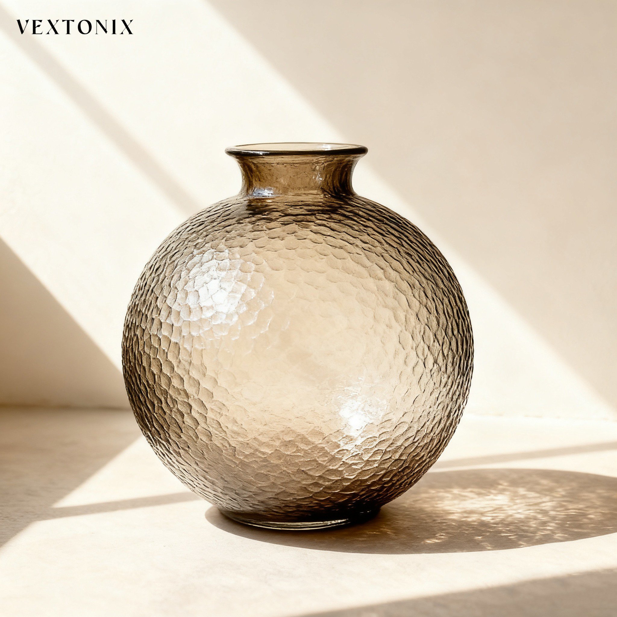 ขวดแก้วตกแต่งฟองอากาศ