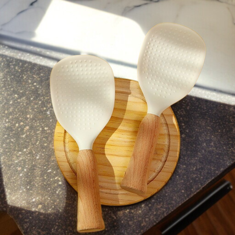 식품용 논스틱 실리콘 밥주걱 가정용주걱 밥솥 전용주걱