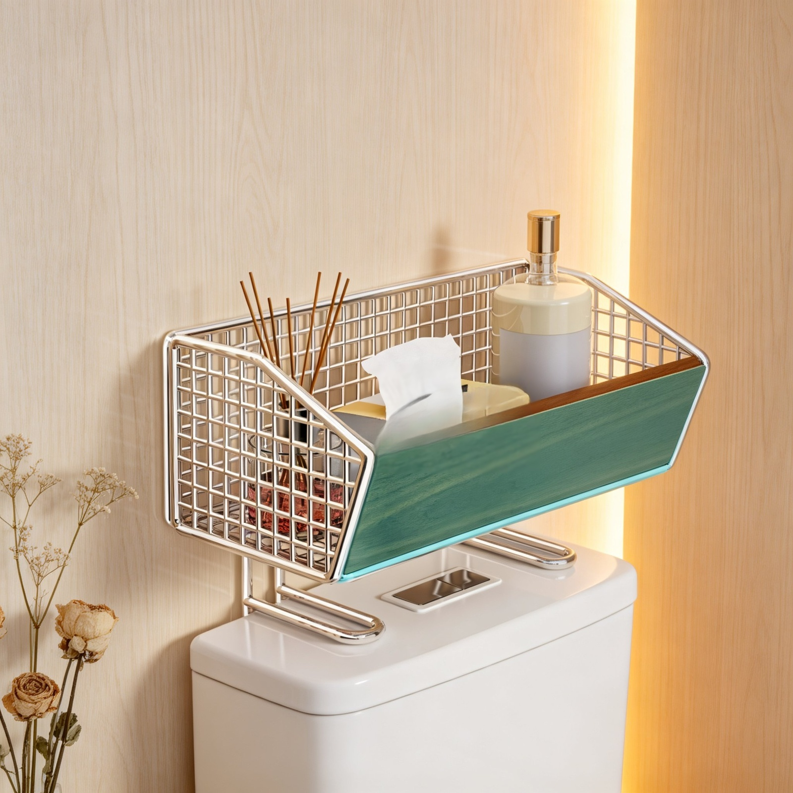 穩固耐用馬桶置物架材質介紹