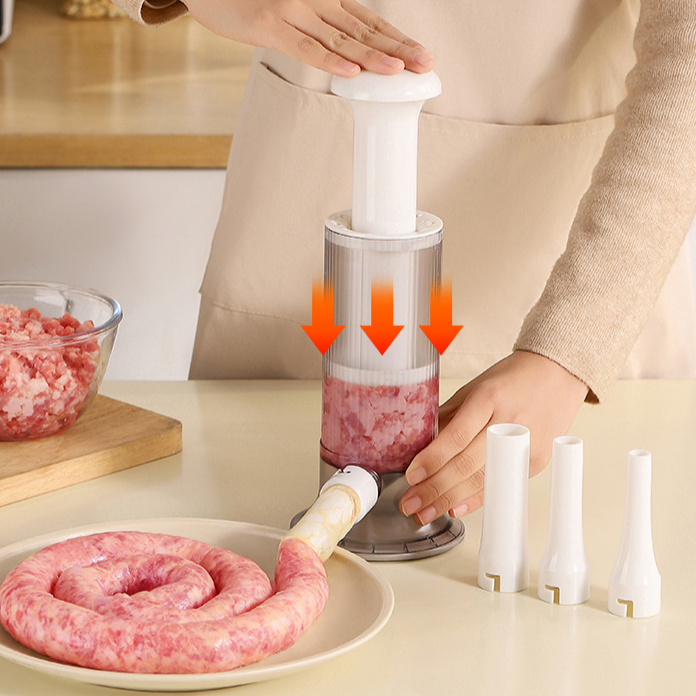 家庭用手動腸詰め器 ソーセージメーカー 手作りソーセージツール