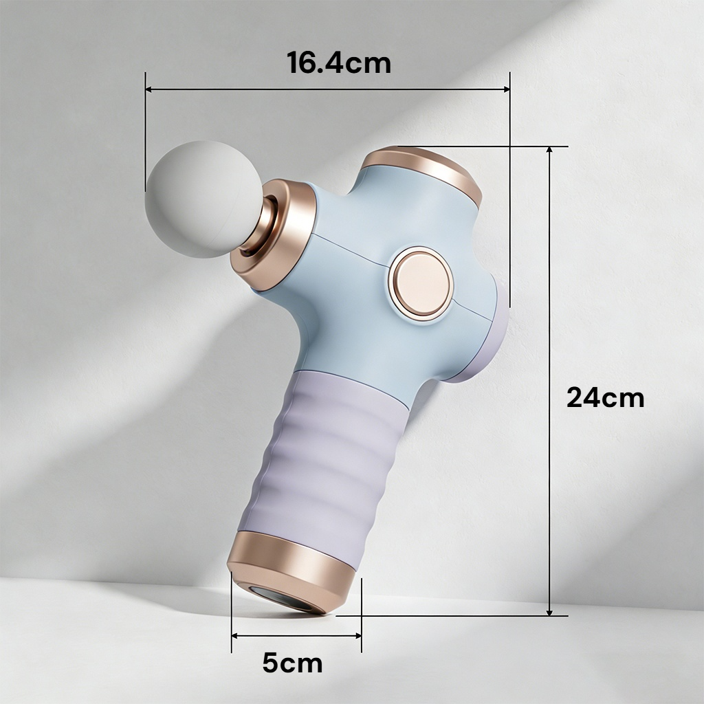 딥 머슬 마사지 건 사용 예시