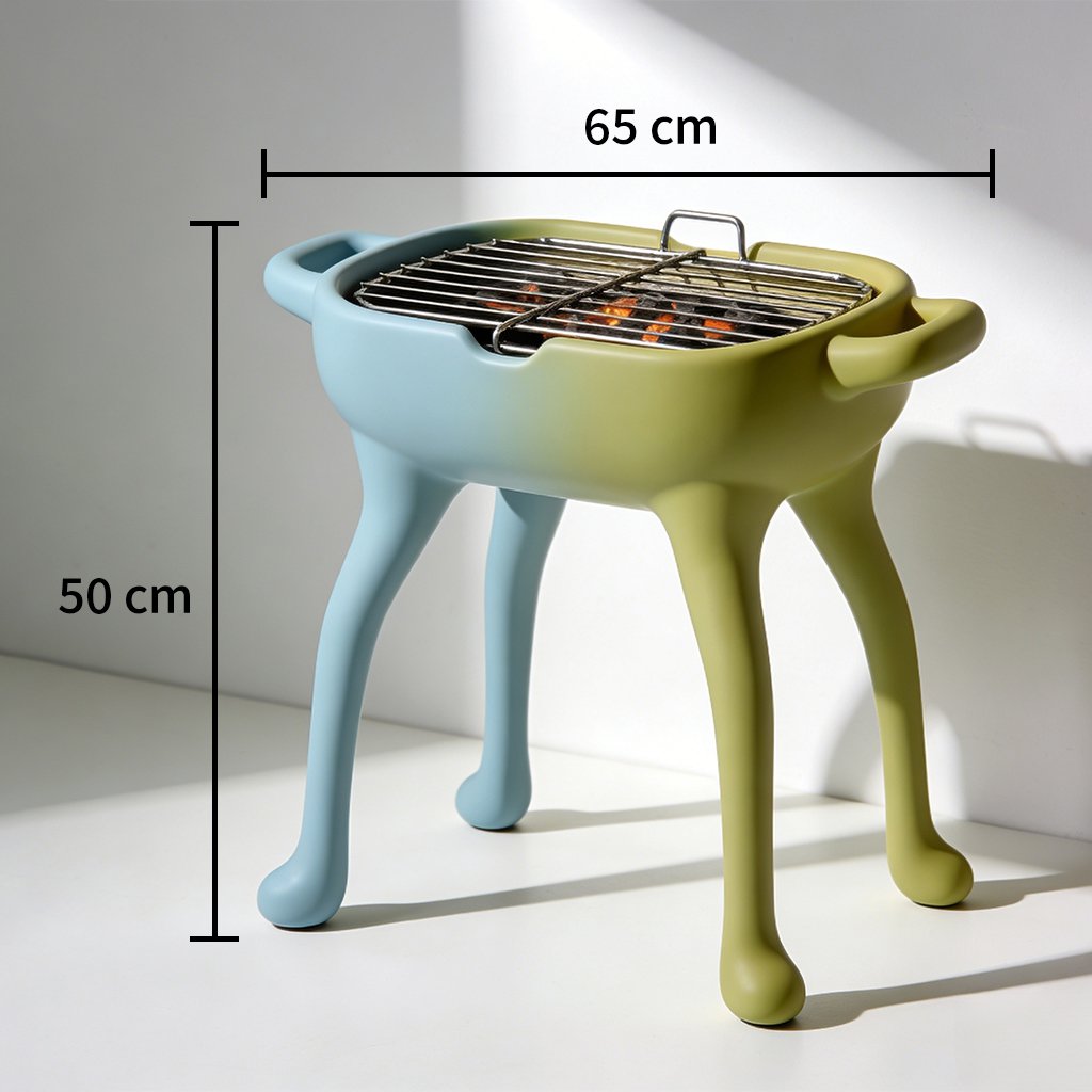 Sokoldalú grillsütő kerti használatra