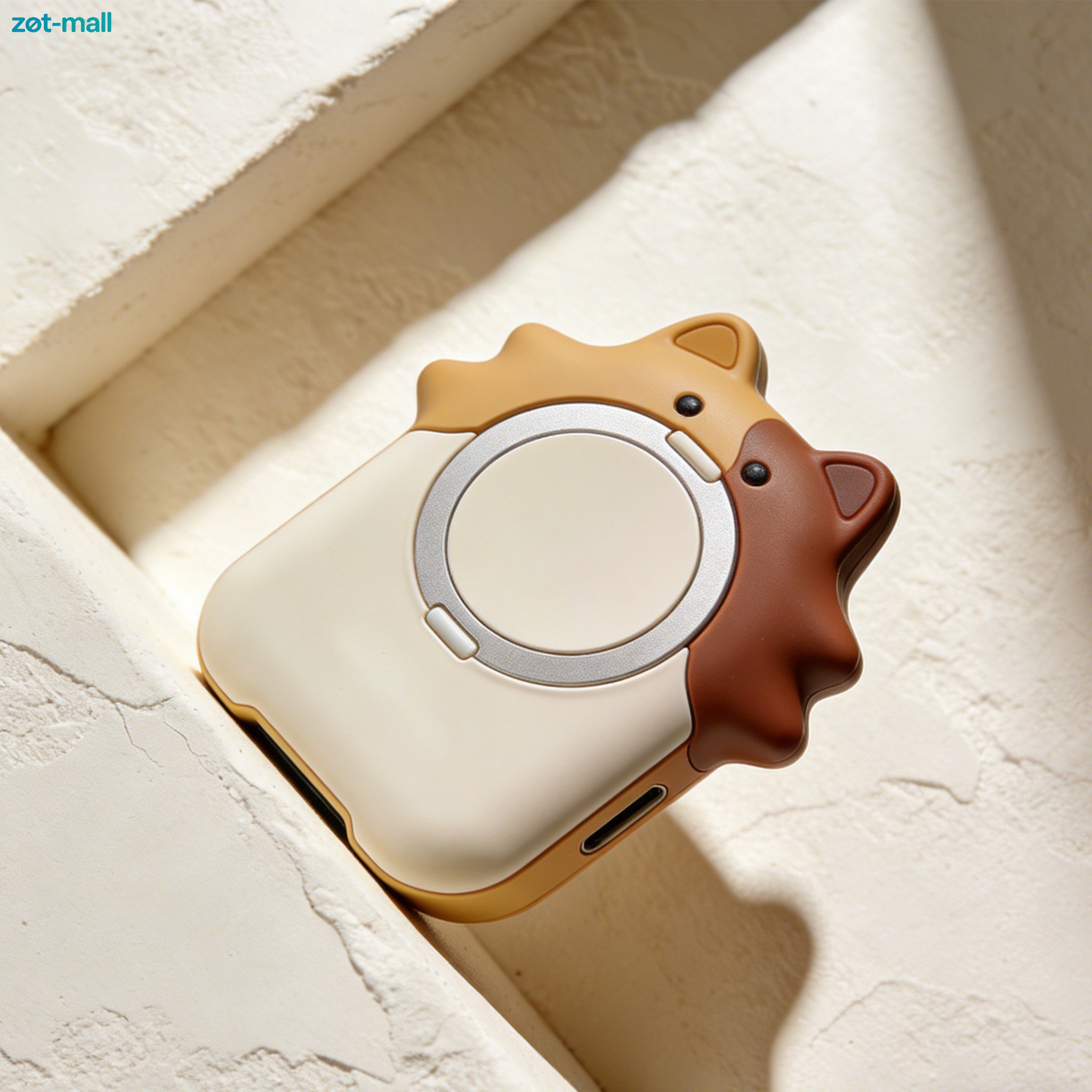 Wireless power bank charging smartphone wirelessly