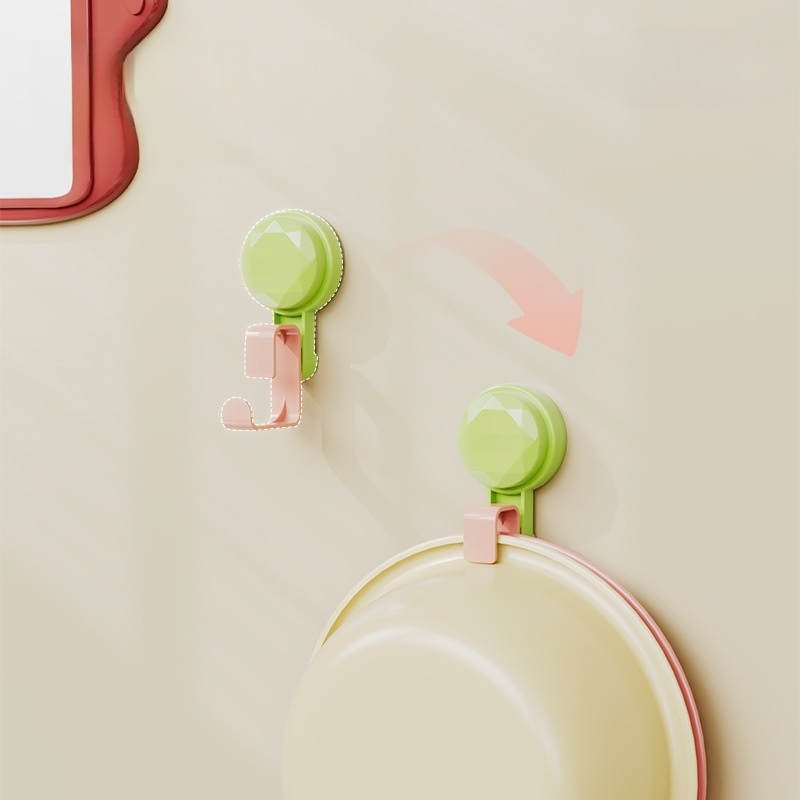 무타공 흡착식 세면대 수납선반