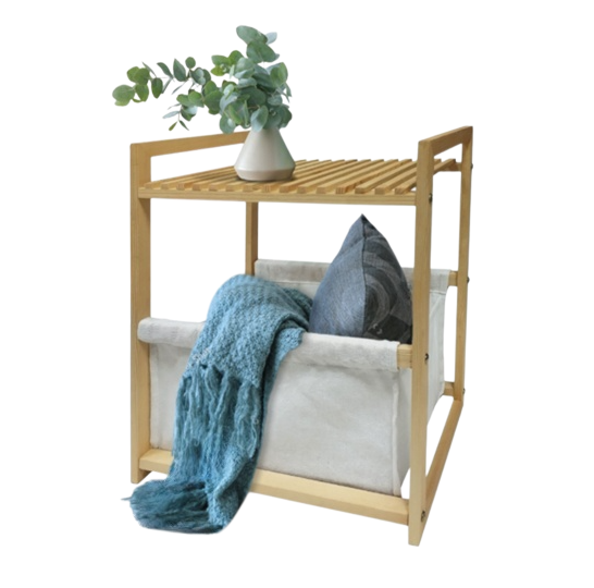 多功能堅固全實木收納箱