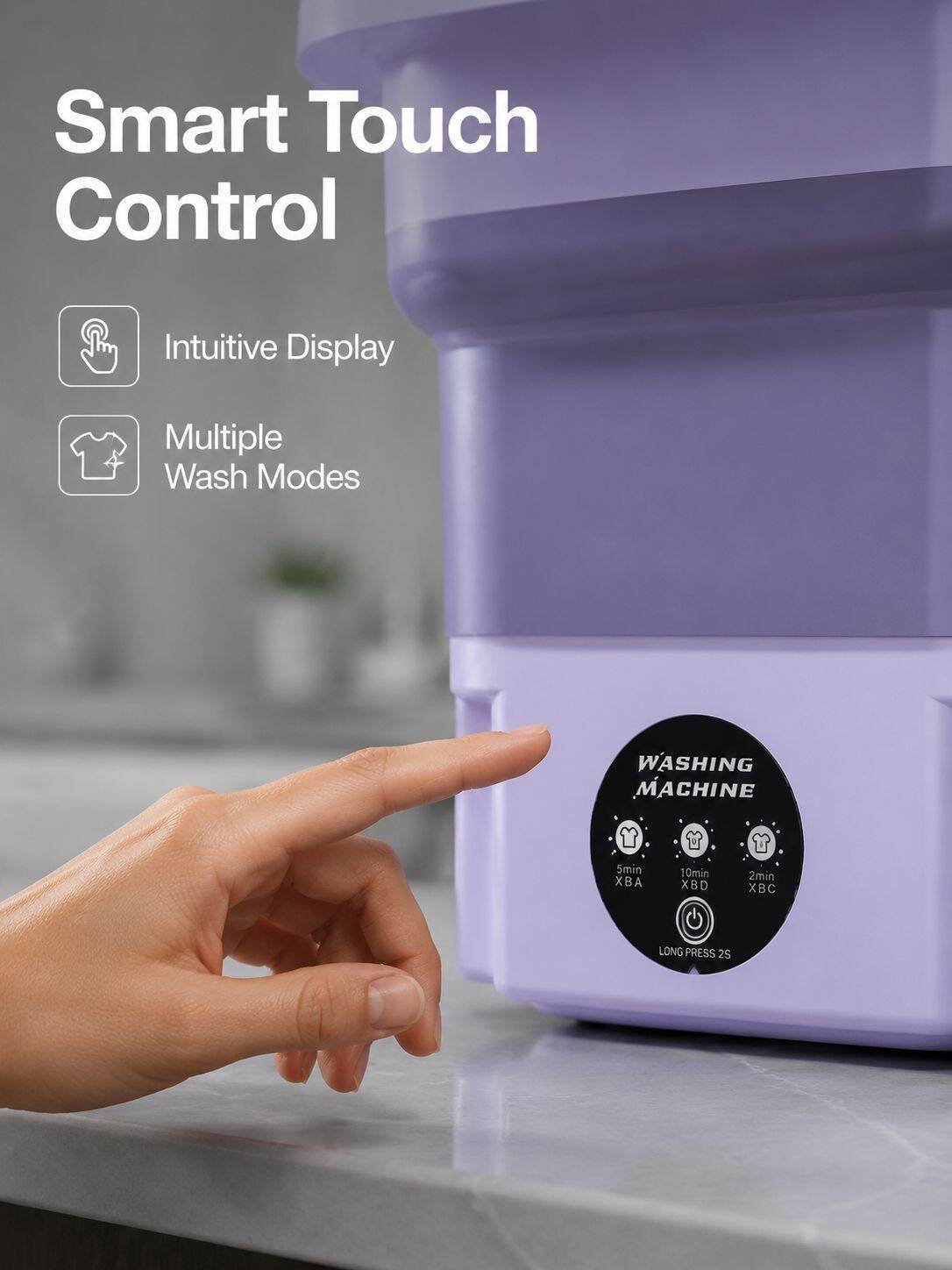 Home Small High-Temperature Sterilization Washing Machine