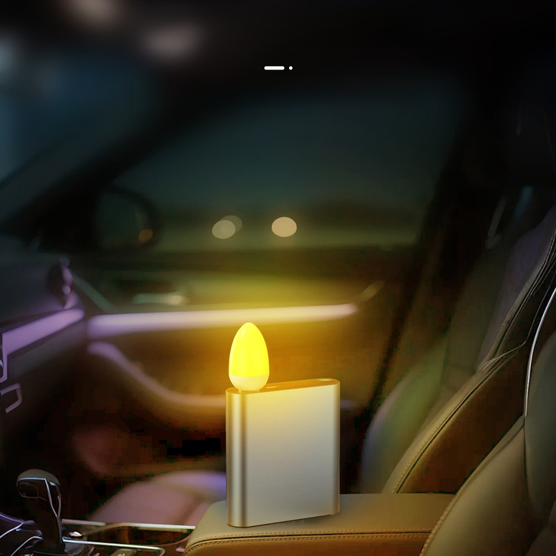 USB Dynamic Flame Night Light