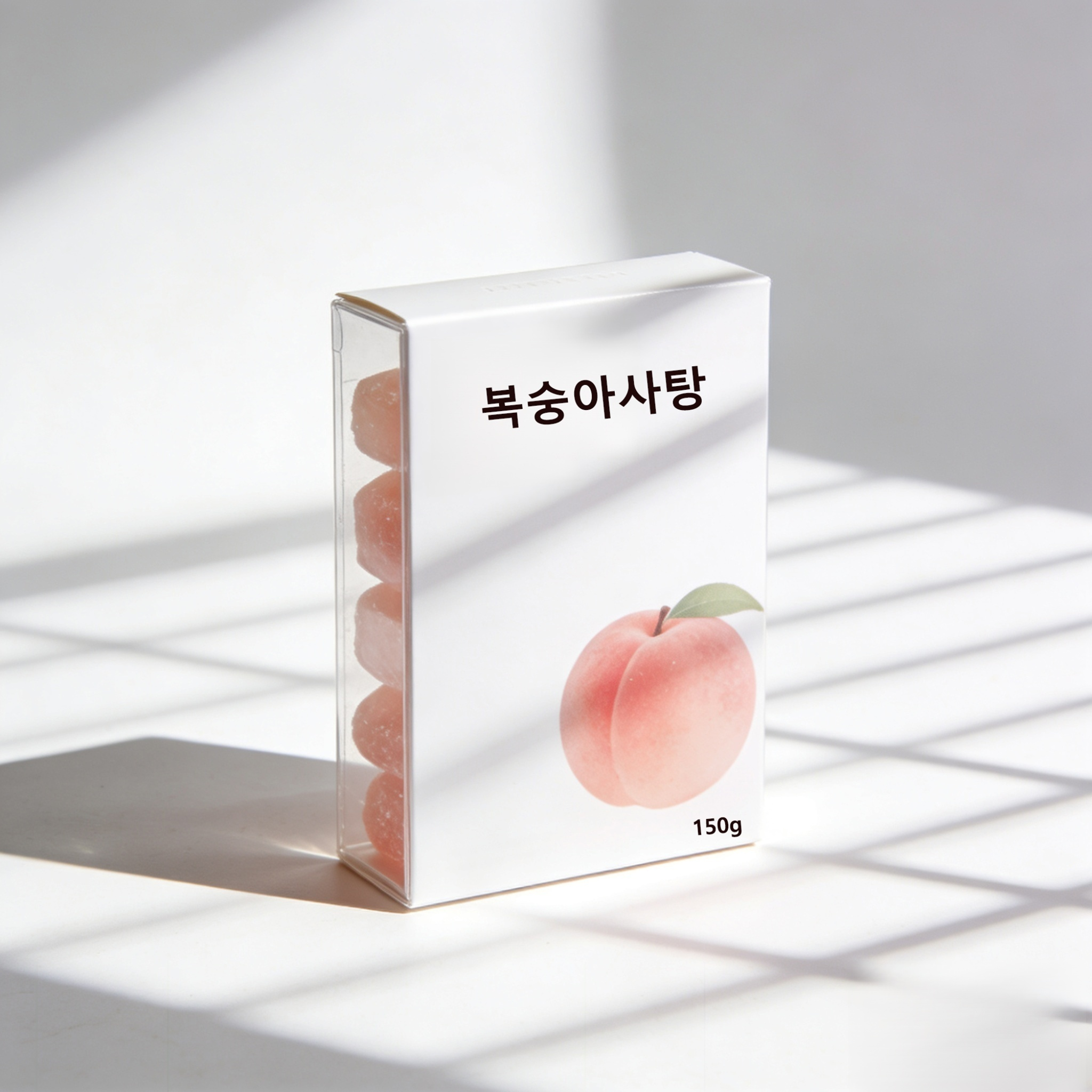 복숭아맛 사탕 (2박스 세트)