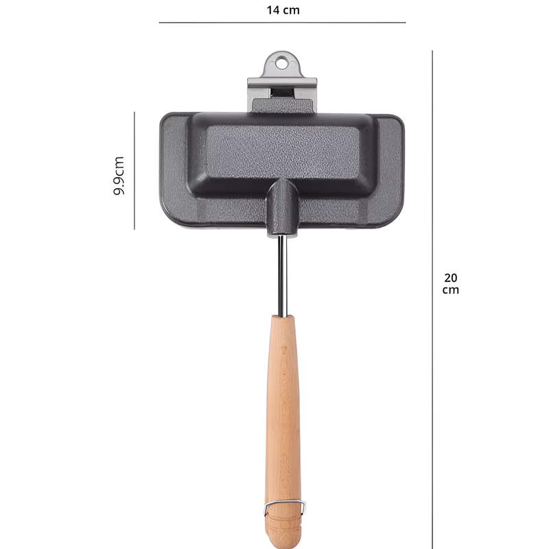 くっつかないサンドイッチベーキングパン