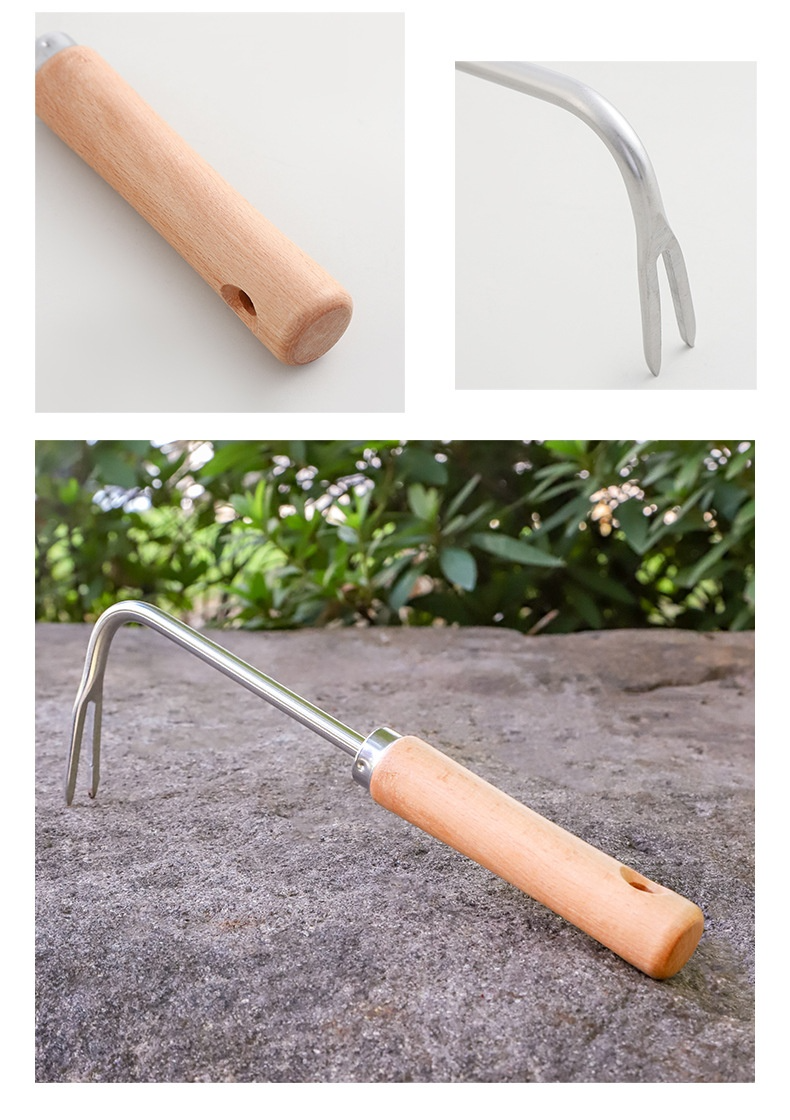 Herramienta de trasplante de plantas con diseño robusto