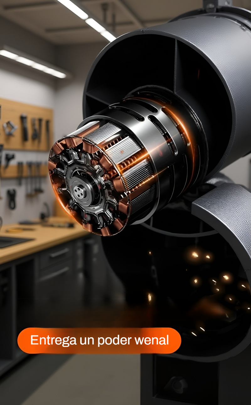 Accesorios incluidos con la Súper Turbina de Mano