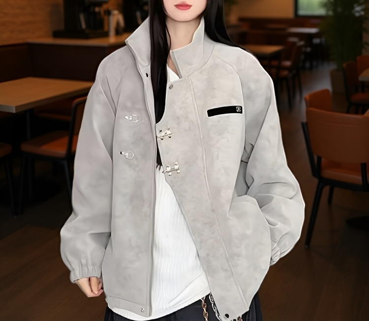 아메리칸 하이 스트리트 프린트 항공 점퍼 전체 이미지